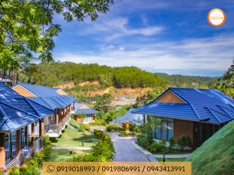 Thiên đường nghỉ dưỡng Tea Resort Prenn Đà Lạt - Du lịch 360Go 